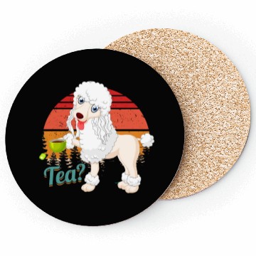 Discover Dog Breed Tea? Poodle Coasters