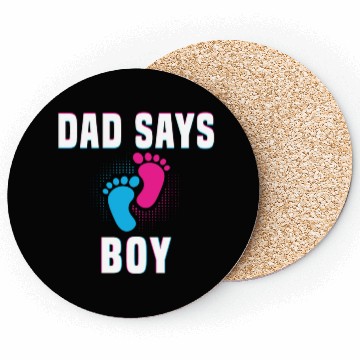 Discover Dad Says Boy Coasters