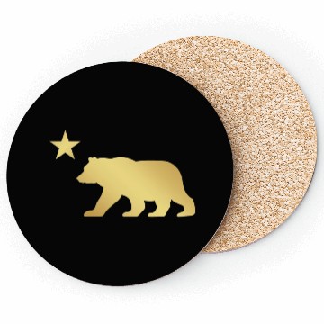 Discover California Bear Coasters