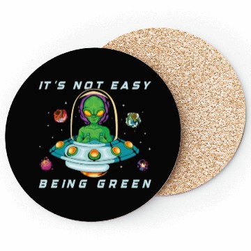 Discover Alien Extraterrestrial Area 51 UFO Space Geek Gift Coasters