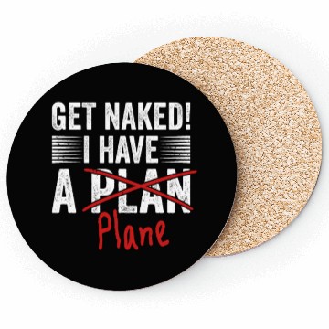 Discover Airline Pilot Aviation Pun For a Corporate Pilot Coasters