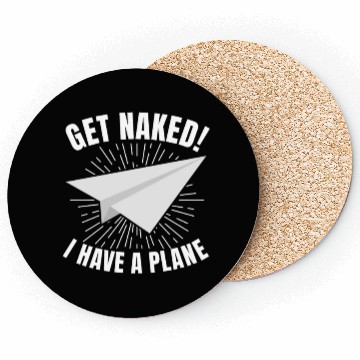 Discover Airline Pilot Aviation Pun For a Corporate Pilot Coasters