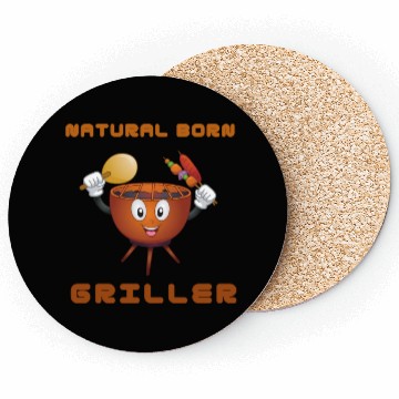 Discover Natural Born Griller Coasters