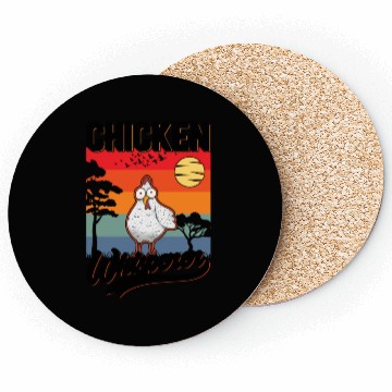 Discover Chicken Whisperer Farmer Coasters