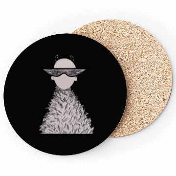Discover Cute stylish devil. Coasters