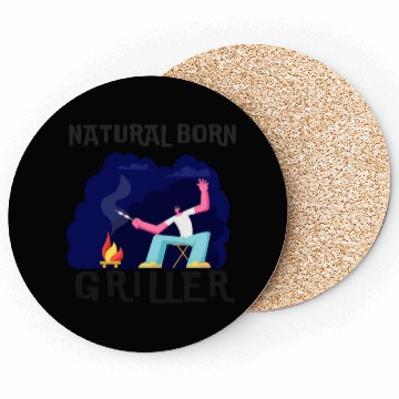 Discover Natural Born Griller Coasters