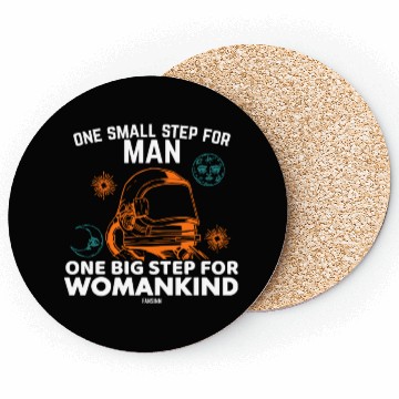 Discover Science Astronaut Moon Sun Coasters