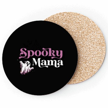 Discover Spooky Mama Halloween Ghost Coasters