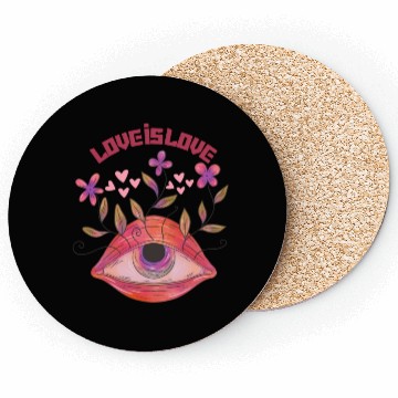 Discover Love is Love Coasters