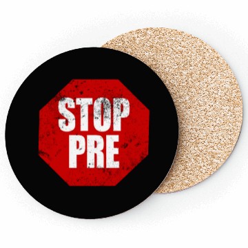 Discover Stop Pre Marathon Running Gift Runner Stop Pre Coasters