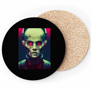 Discover Zombie Cyberpunk Coasters