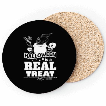 Discover Halloween skull monster gift Coasters
