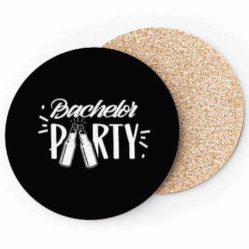 Discover Bachelor Party Team Groom Bride Coasters