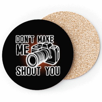 Discover Photography Photographer Camera Coasters