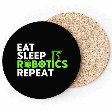 Discover Engineer Teacher Robot Robot Engineer Gift Coasters