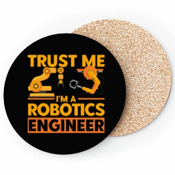 Discover Engineering Robotics Robot Engineer Gift Coasters
