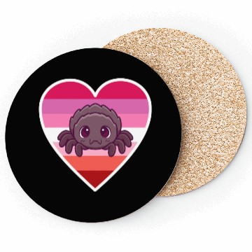 Discover Lesbian Spider Pride Coasters