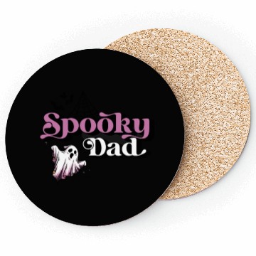 Discover Cute Spooky Dad Halloween Outfit Coasters