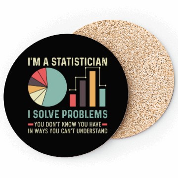 Discover I Solve Problems Math Teacher Gift Coasters
