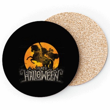 Discover Death Halloween - halloween party Coasters