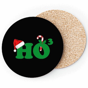 Discover Ho Ho Ho Cubed Christmas Math Coasters