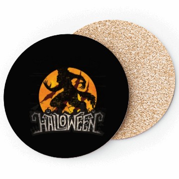 Discover Werewolf howling at the moon Coasters