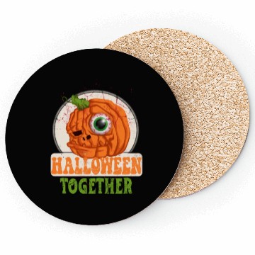 Discover Pumpkin Zombie Coasters