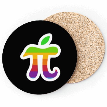 Discover Fruit Engineer Nerd Birthday Gift Pi Day Coasters Pu
