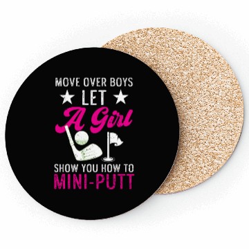 Discover Funny Goofy Mini Golf Quotes Putt Putt Legend Coasters