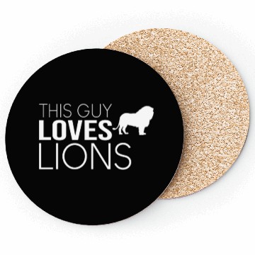 Discover guy lion saying Coasters