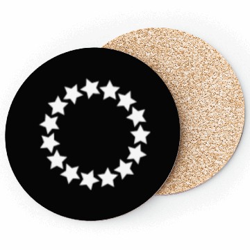 Discover circle shape 6 Coasters