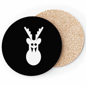 Discover Ghost White Deer Coasters