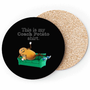 Discover Couch Potato Coasters