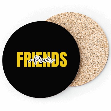 Discover Friends forever. World's friendship day Coasters