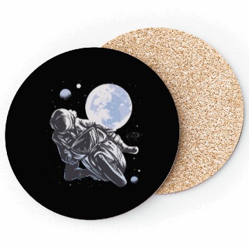 Discover Space astronaut science planets astronomy design Coasters