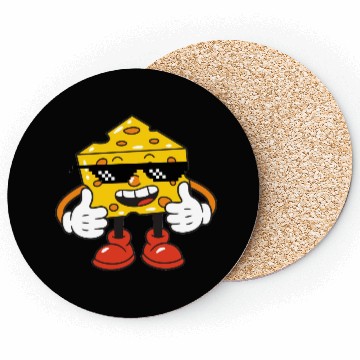 Discover thug life cheese Coasters