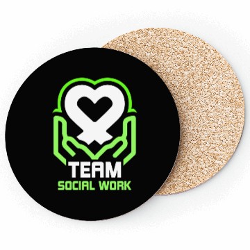 Discover Team Social Work Worker Job Graduation Coasters