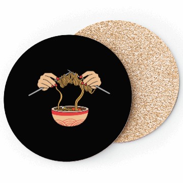 Discover Noodle Knitting Japanese Gift Coasters