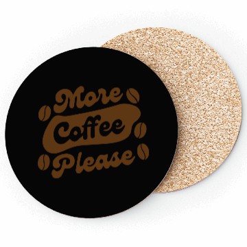 Discover More Coffee Please Coasters