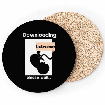 Discover New Baby Loading Computer Science New Dad Mom Coasters