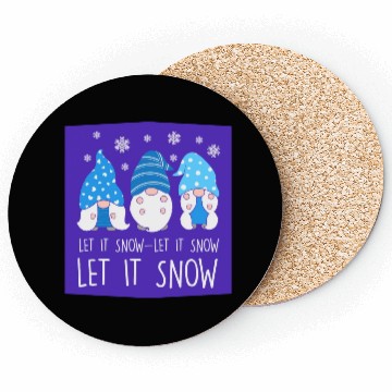 Discover Let It Snow Coasters
