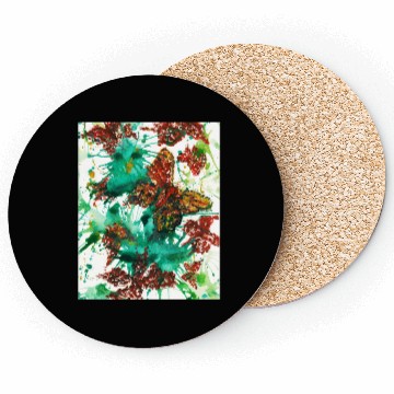 Discover Butterfly abstract - Coasters