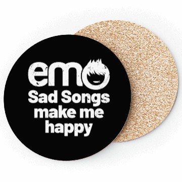 Discover emo - Sad songs make me Happy | Emo clothes | Emoc Coasters