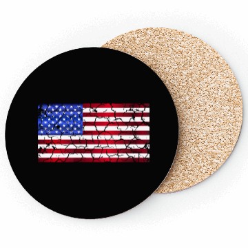 Discover US Flag Design United Staates Coasters