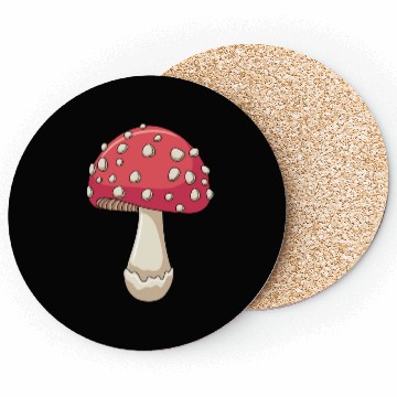 Discover Wild Mushroom, Picking Mushrooms Coasters