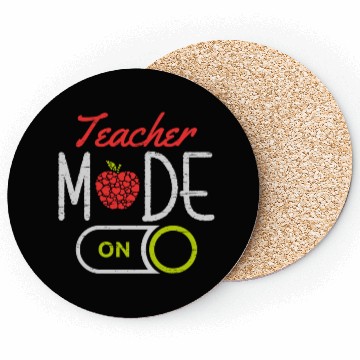 Discover Teacher Mode On University Students School Coasters