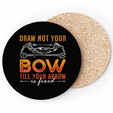 Discover Archery Draw Not Your Shooting Arrow Target Archer Coasters
