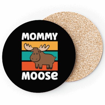 Discover Mommy Moose Matching Moose Mama Moose Coasters