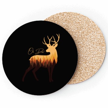 Discover Oh Deer forest Coasters