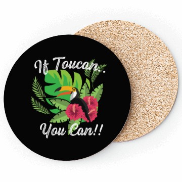 Discover You Can Courageous Person Gift Coasters